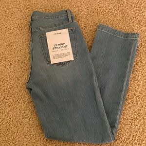 Frame Le High straight leg jeans